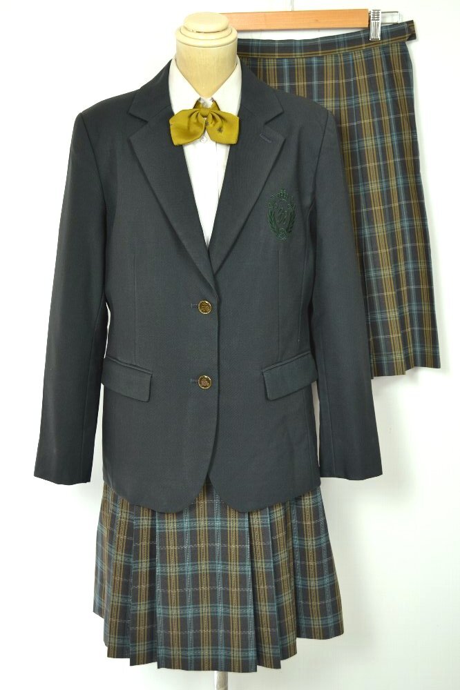 静岡県 富士宮北高等学校 ブレザー冬服夏スカート リボン ブレザー 冬服 制服ショップ 摩天楼