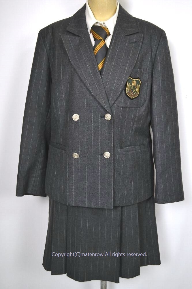 東京都 錦城高等学校 ブレザー冬服 ネクタイ | ブレザー 冬服 | 制服 