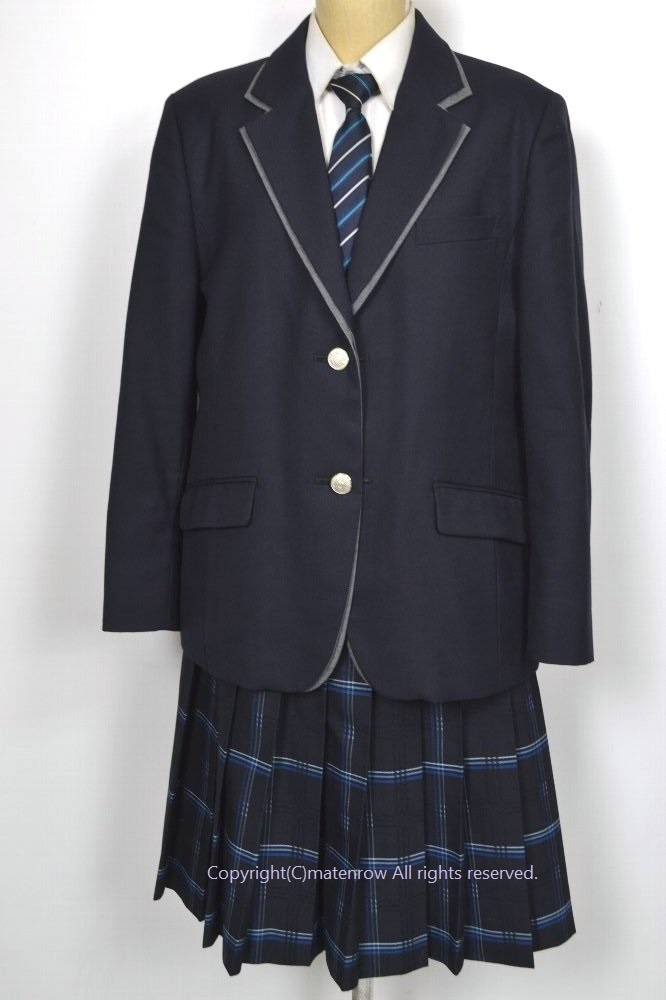 大size LLR W78 東京都 文化学園大学杉並高等学校 ブレザー冬服
