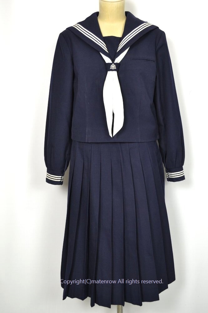 セーラー服　冬 冬セーラー服 前開き型