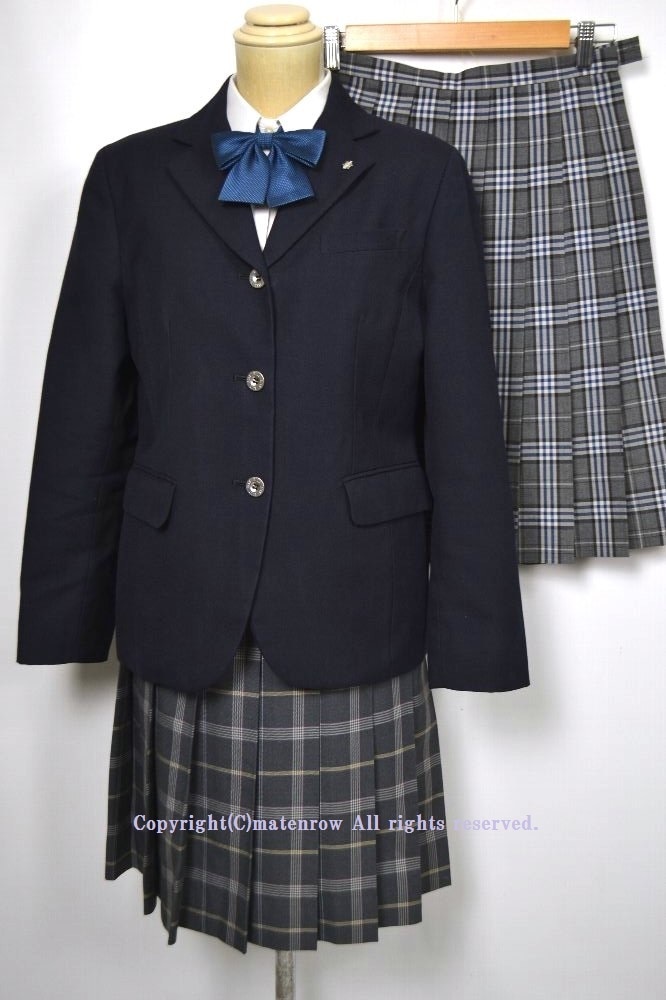 至学館高等学校　ブレザー　L 愛知県 至学館高等学校 ブレザー冬服 校章 裏地付き | ブレザー 冬服