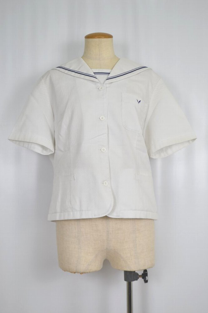 東京都 明治大学付属明治高等学校 セーラー夏服上 | セーラー服 夏中間