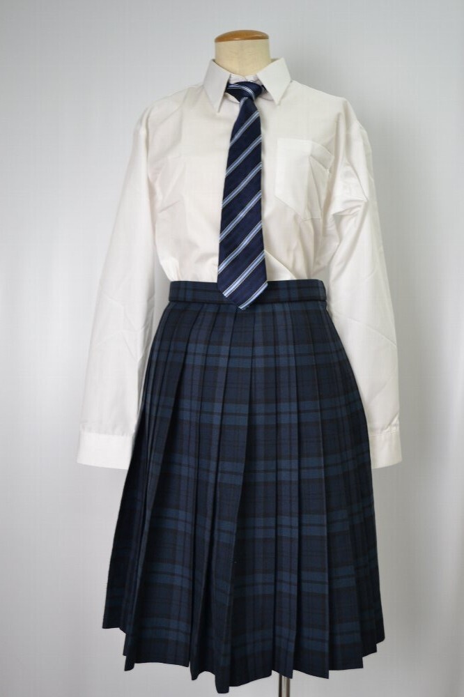 東京都 荒川区立原中学校 冬スカート ネクタイ 体操着上下＊T0152