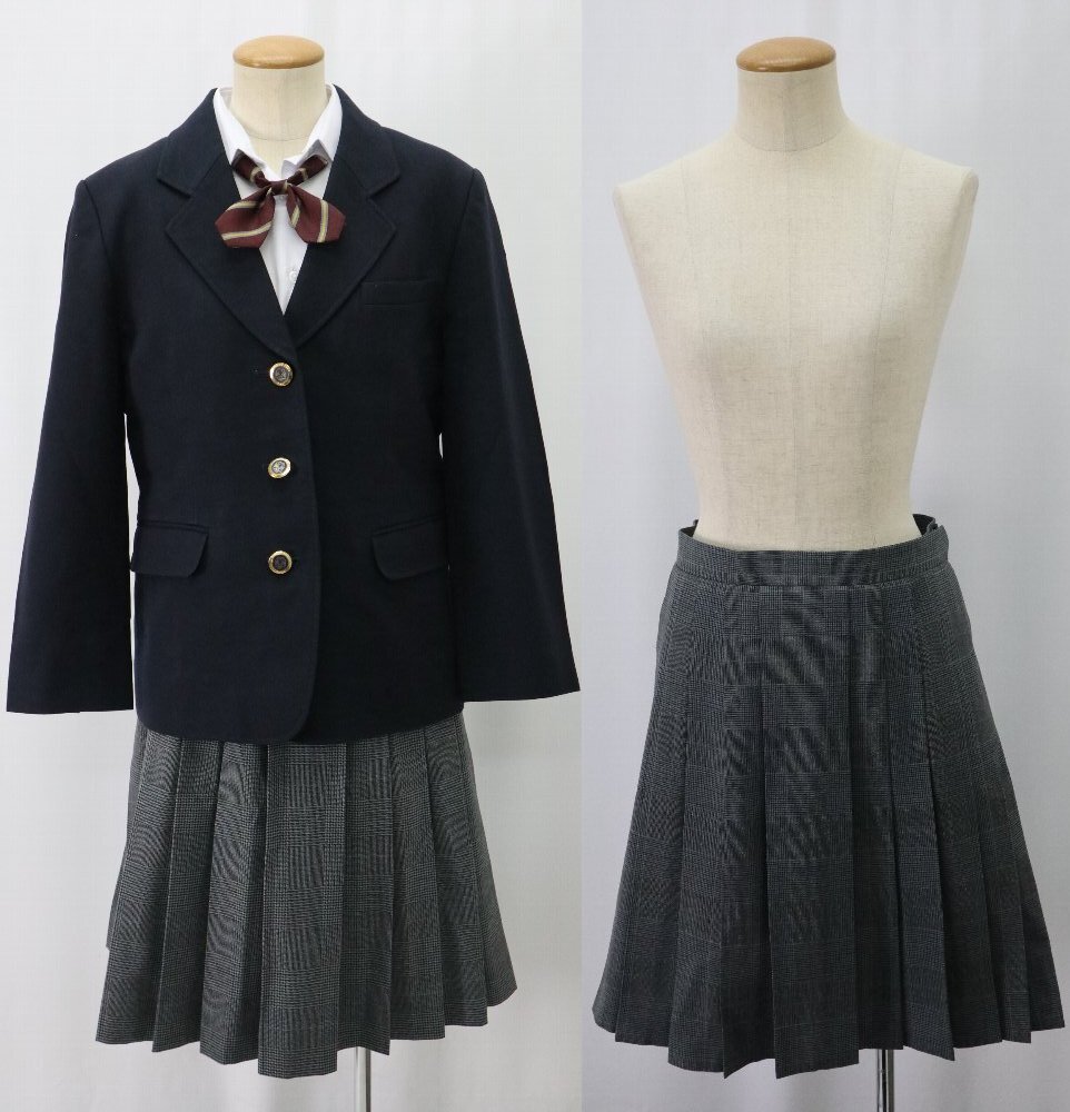 埼玉県 上青木中学校 ブレザー 冬夏スカート＊RG0173 | ブレザー 冬服