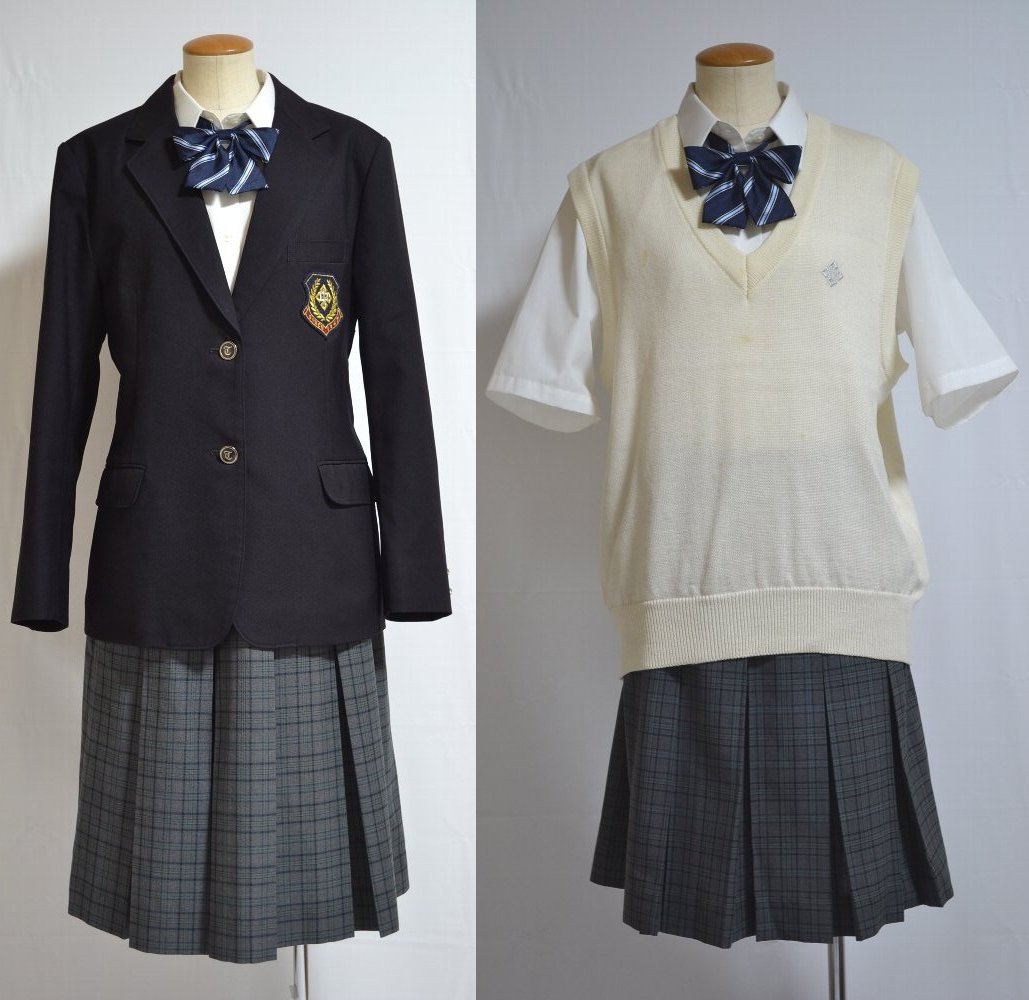 東京都 田無第一中学校 ブレザー冬夏服 リボン＊T0912 | ブレザー 冬服 