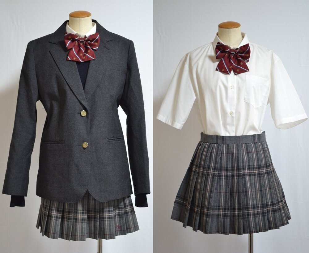 東京都立 東村山高等学校 ブレザー冬服 リボン＊T1085 | ブレザー 冬服