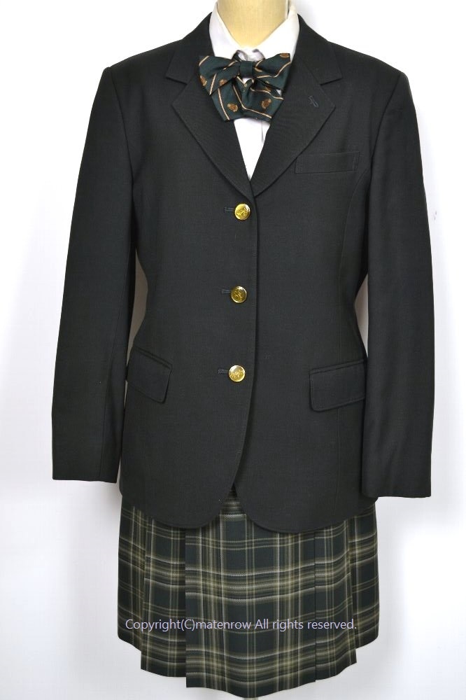 中古　越谷総合技術高校　男子制服 中古】埼玉県 越谷総合技術高等学校 男子制服 4点 (ブレザー・ニット