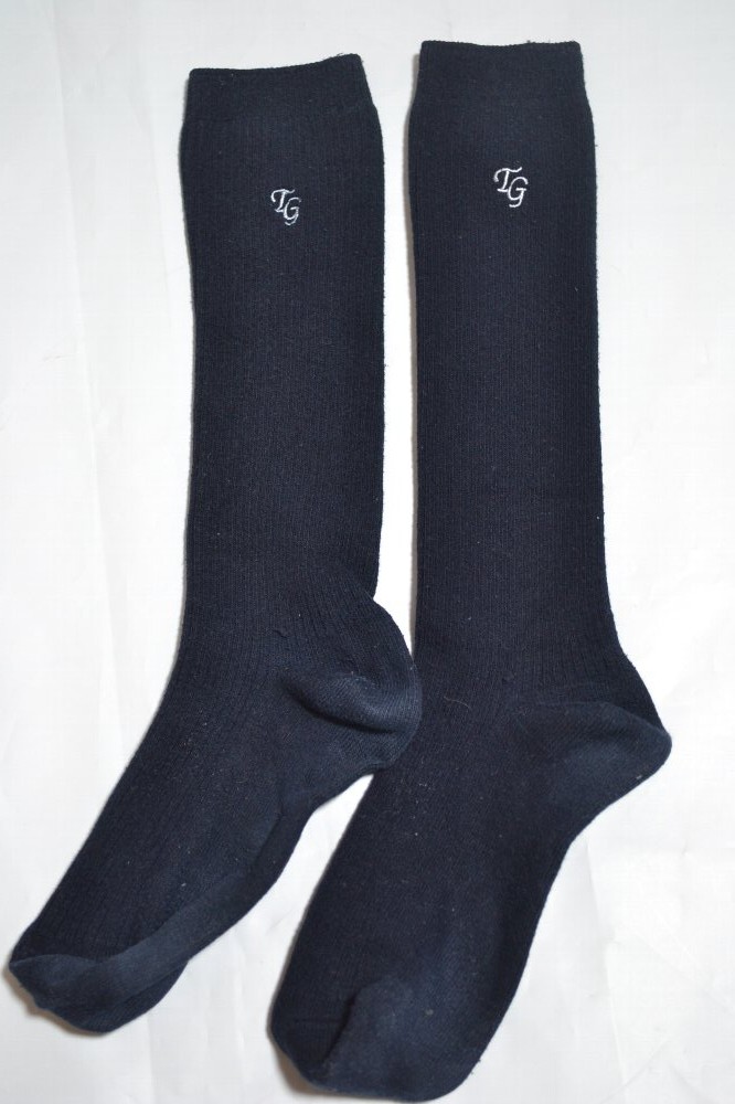 神奈川県 桐蔭学園小学校 紺ハイソックス＊T1434 | 制靴・シューズ