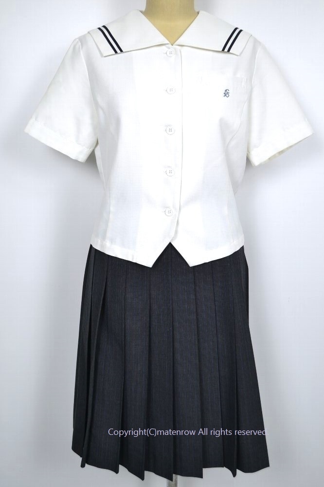 制服セーラー　夏服ブラウス CONOMi（このみ） 夏 長袖 セーラー服 前開き 日本製 高校 長袖 夏
