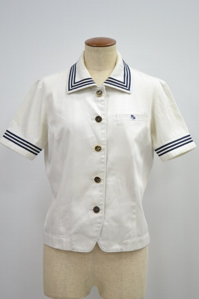 HANAE MORI ハナエモリ Pコート 蝶 金ボタン 制服 女子高生
