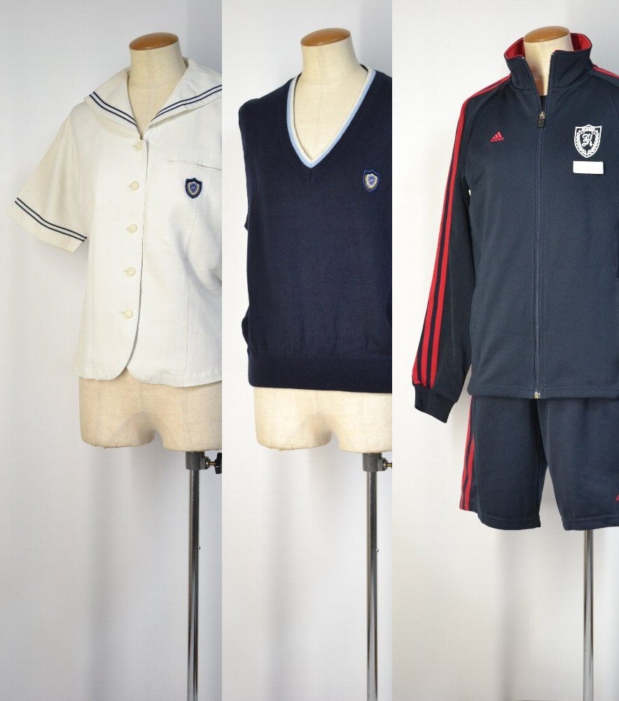 埼玉県 大宮開成中学校・高等学校 セーラー夏服 ジャージ体操着