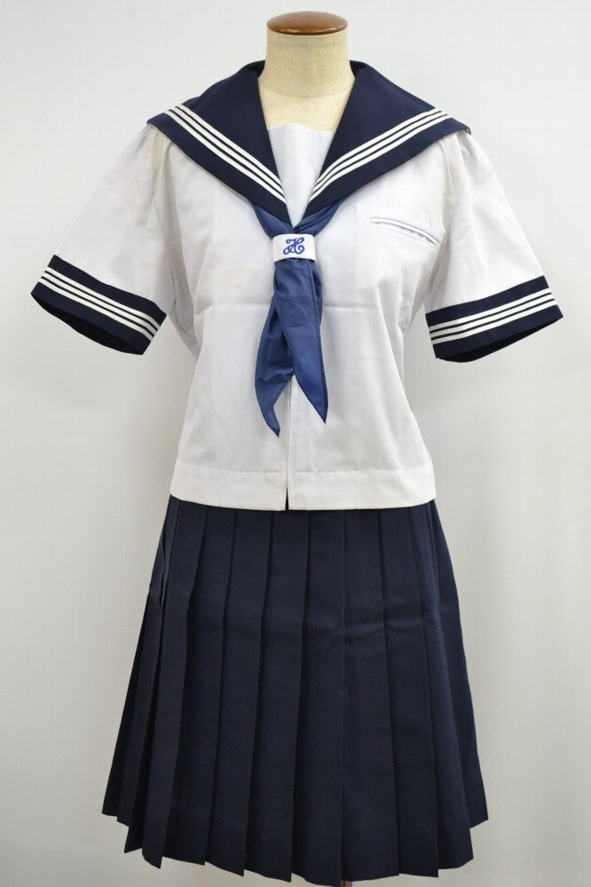 3ラインセーラー夏服 前開き♪6P1439 | セーラー服 夏中間服 | 制服