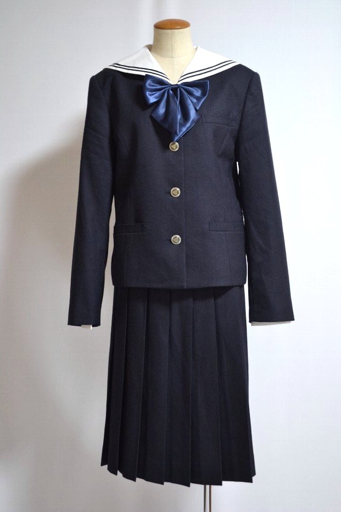 東京都 晴海中学校 冬服＊T1768 | セーラー服 冬服 | 制服ショップ 摩天楼