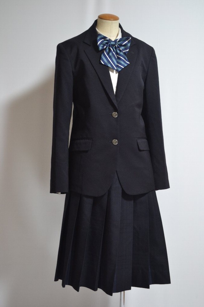 大size 神奈川県 川崎市立高津高等学校 ブレザー冬服＊T1861