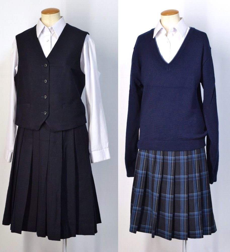 東京都 東京家政大学附属女子中学校・高等学校 冬服＊JT2152