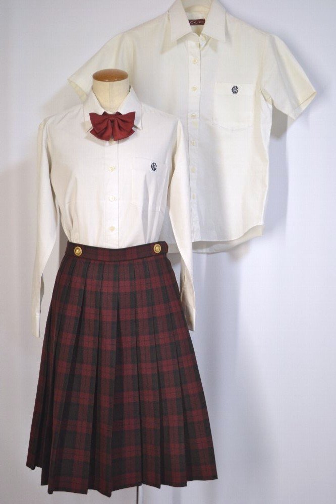 ももか 冬服上衣、リボン セーラー服上下冬/指定リボン＜W62-58：160A＞(B103)制服/中古