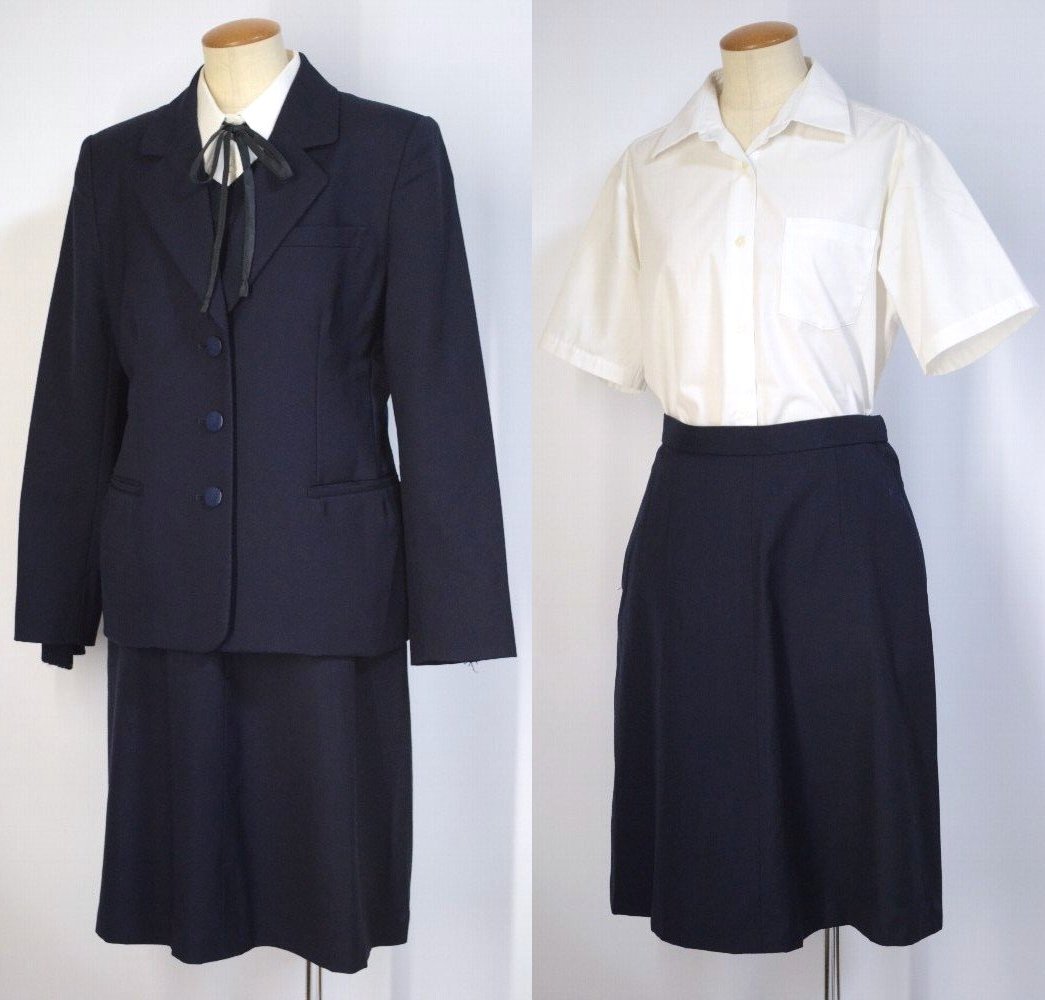 埼玉県立 蕨高等学校 ブレザー冬夏服 ノンプリーツスカート 裏地付き