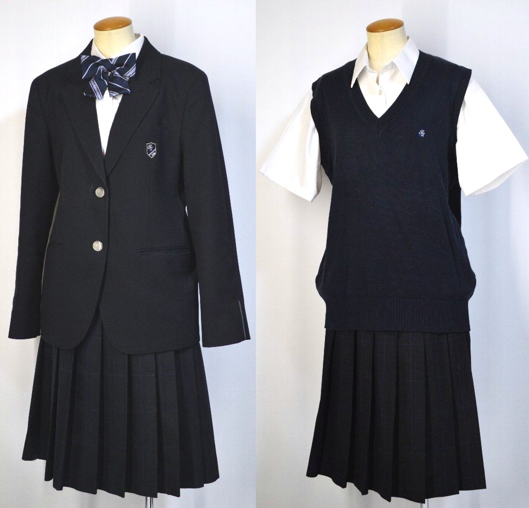大size 東京都 ブレザー冬夏服 リボン＊T3254 | ブレザー 冬服 | 制服