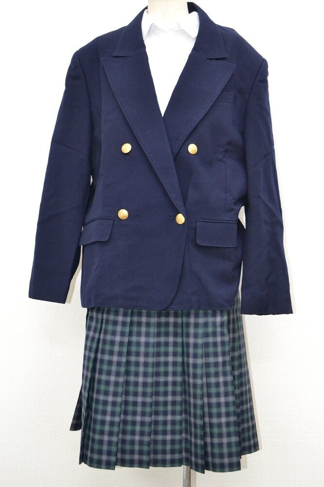 HANAE MORI - 高校　制服　冬服一式 Yahoo!オークション - 6点セット 冬服 岡山県 就実高校 森英恵