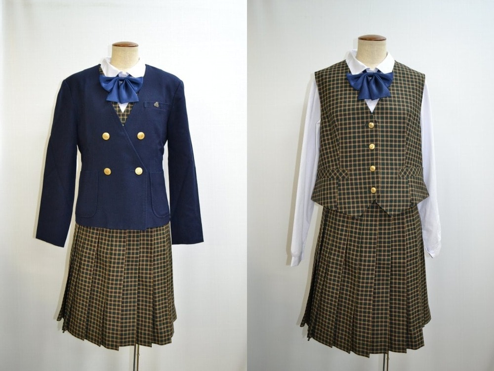 埼玉県 新座柳瀬高等学校 旧制服 校章 @0105 | ブレザー 冬服 | 制服