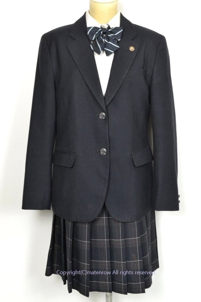 宮代高校制服 埼玉県立 宮代高等学校 ブレザー冬服・校章 ☆5065 | ブレザー 冬服