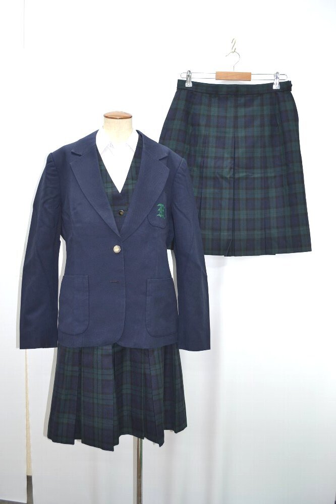撮影用 制服 冬背広 大size w76 埼玉県 毛呂山町立毛呂山中学校 ブレザー冬服 夏スカート