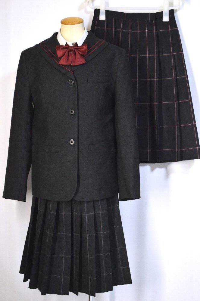 東京都 北区立滝野川紅葉中学校 セーラーブレザー冬服 夏スカート