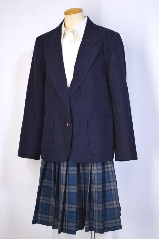 埼玉県 入間市立藤沢中学校 ブレザー冬服＊T3974 | ブレザー 冬服