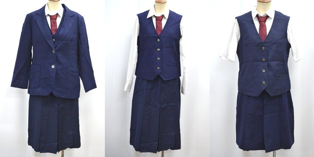 埼玉県立 越谷総合技術高等学校 ブレザー冬服・夏服 ネクタイ ＊&0897