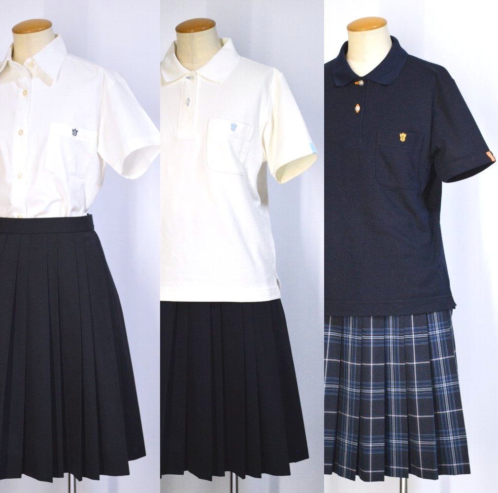 神奈川県 法政大学第二中学校・高等学校 夏服＊T4228 | 夏スカート 