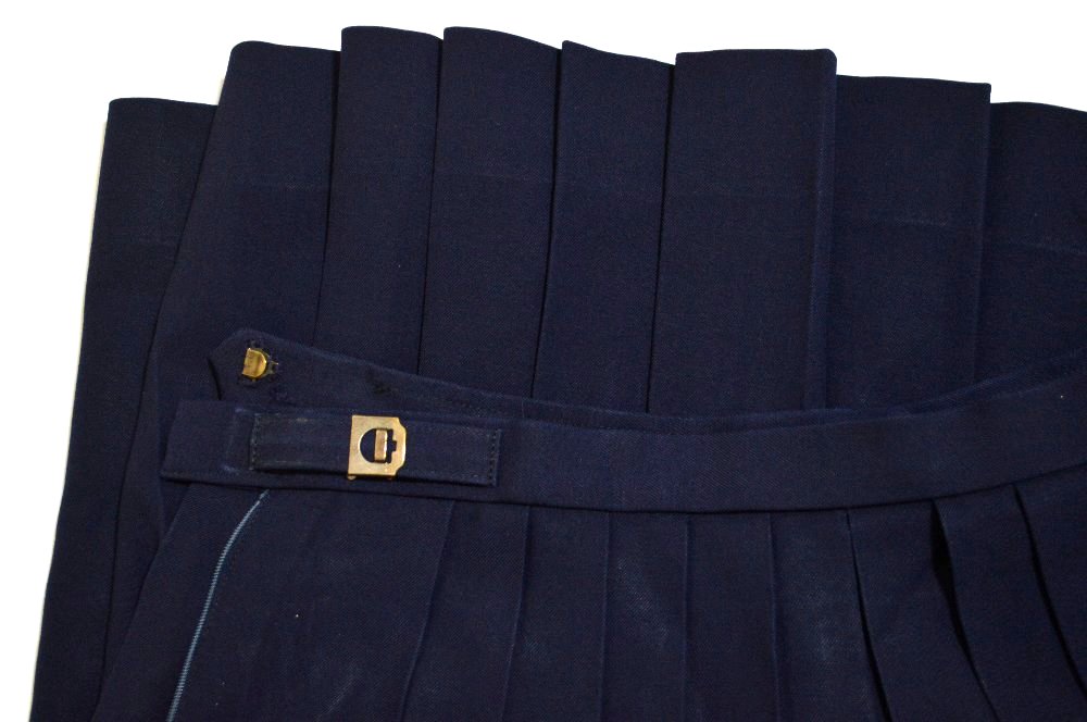 兵庫県 芦屋学園中学校・高等学校 セーラー中間服 前開き＊T3154