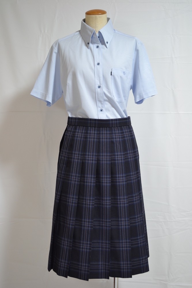 大size 神奈川県 中央大学附属横浜中学校・高等学校 夏服＊T0519 | 夏