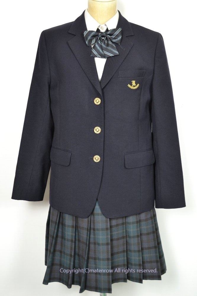 埼玉県立 川口高等学校 ブレザー冬服 リボン ブレザー 冬服 制服ショップ 摩天楼