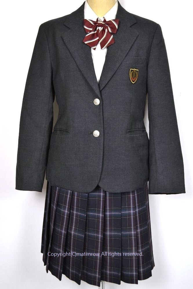 埼玉県 細田学園高等学校 ブレザー冬服 リボン♪ | ブレザー 冬服