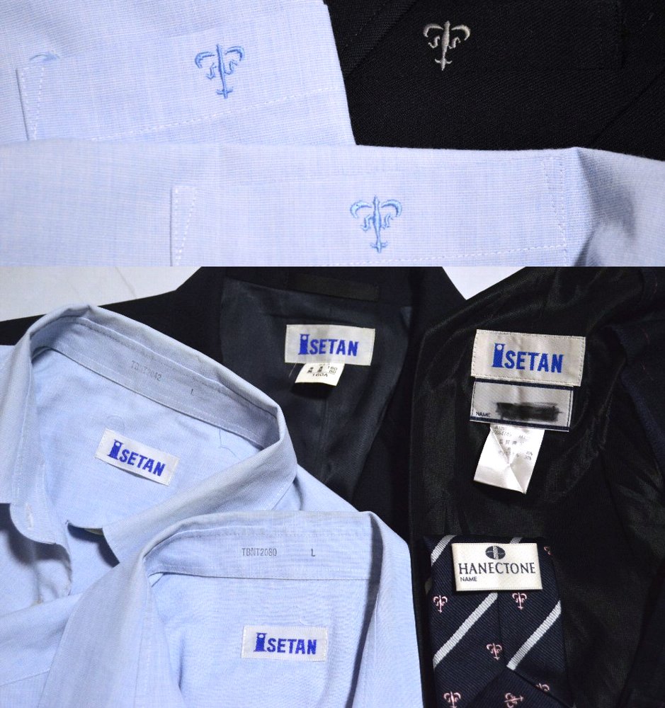 ����� �����������ֹ����ع� �֥쥶������ �ͥ����� Ⱦµ�֥饦�� ISETAN��T4817