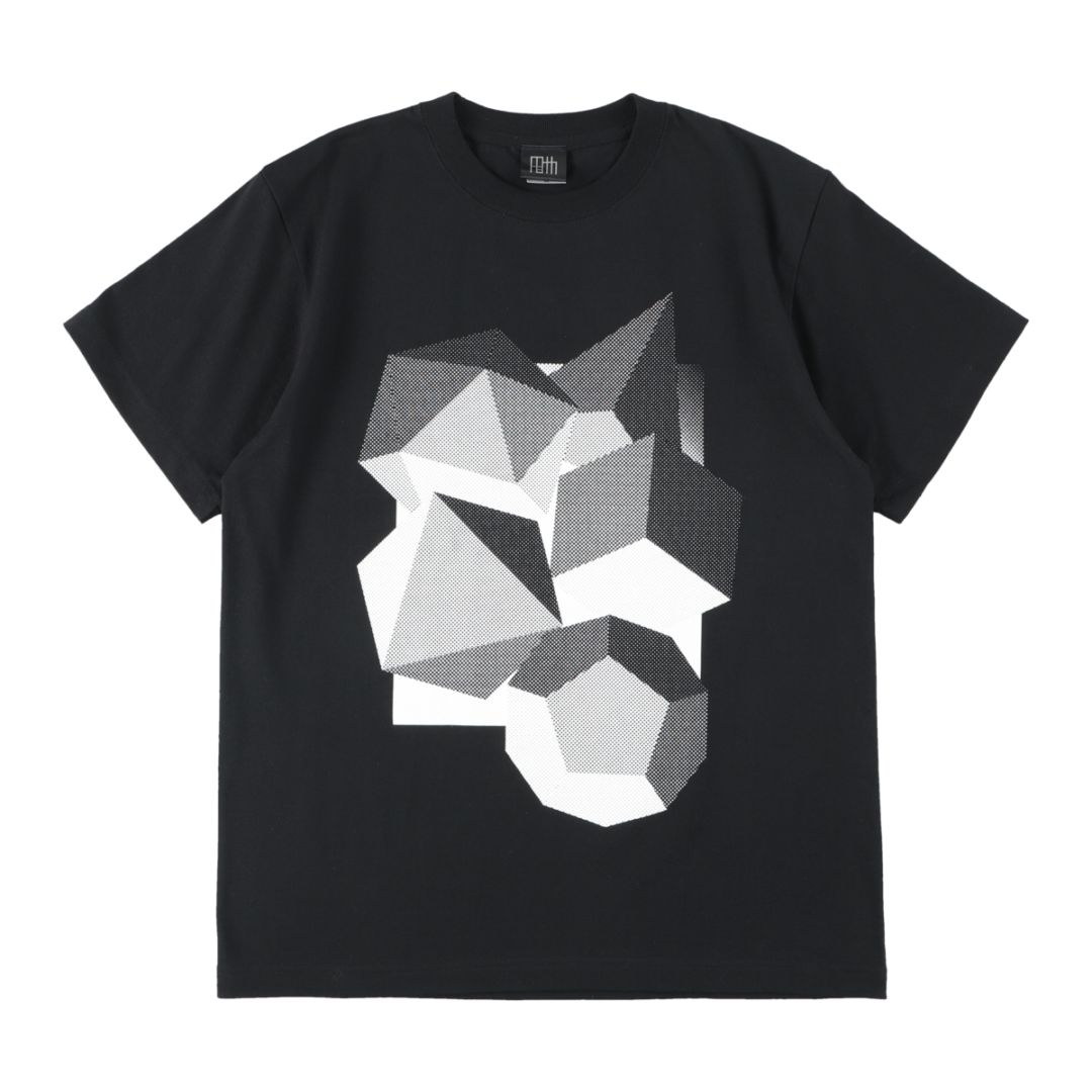 MATHNOBI-T-001B　正多面体T-shirt
