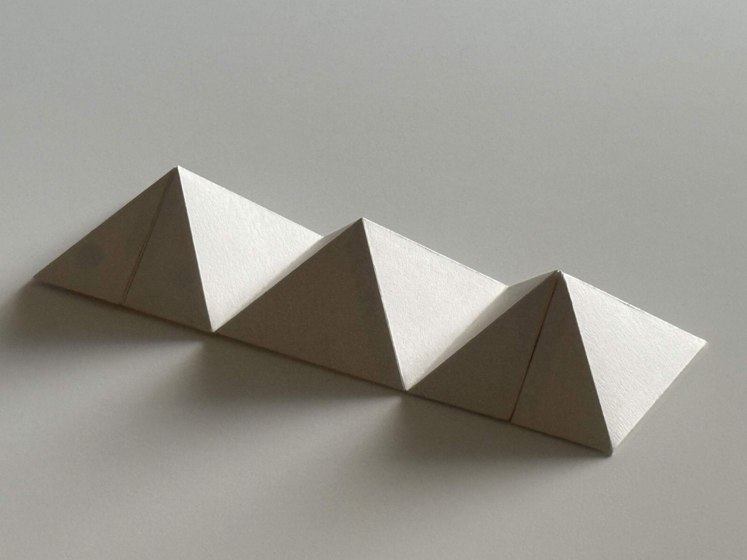 MATHNOBI-PM-001 すうがくの紙模型 四角錐の体積説明器