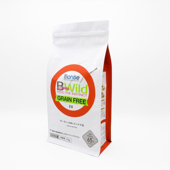 猫】【Bwild】サーモンwithエンドウ豆(グレインフリー)2kg