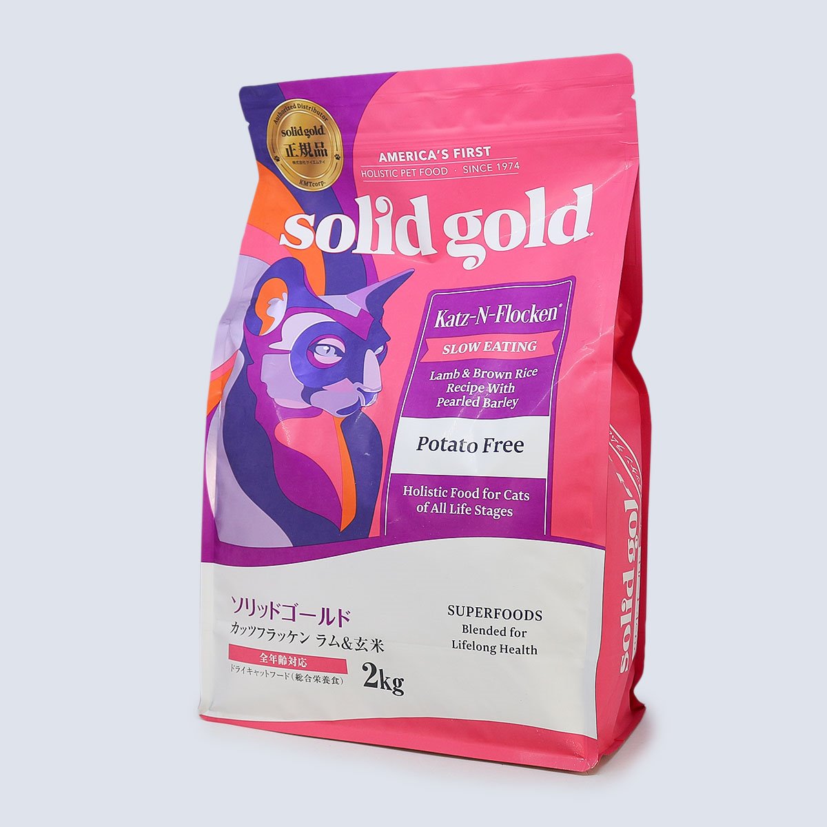 solid gold Katz-N-Flocken 2kg×2袋