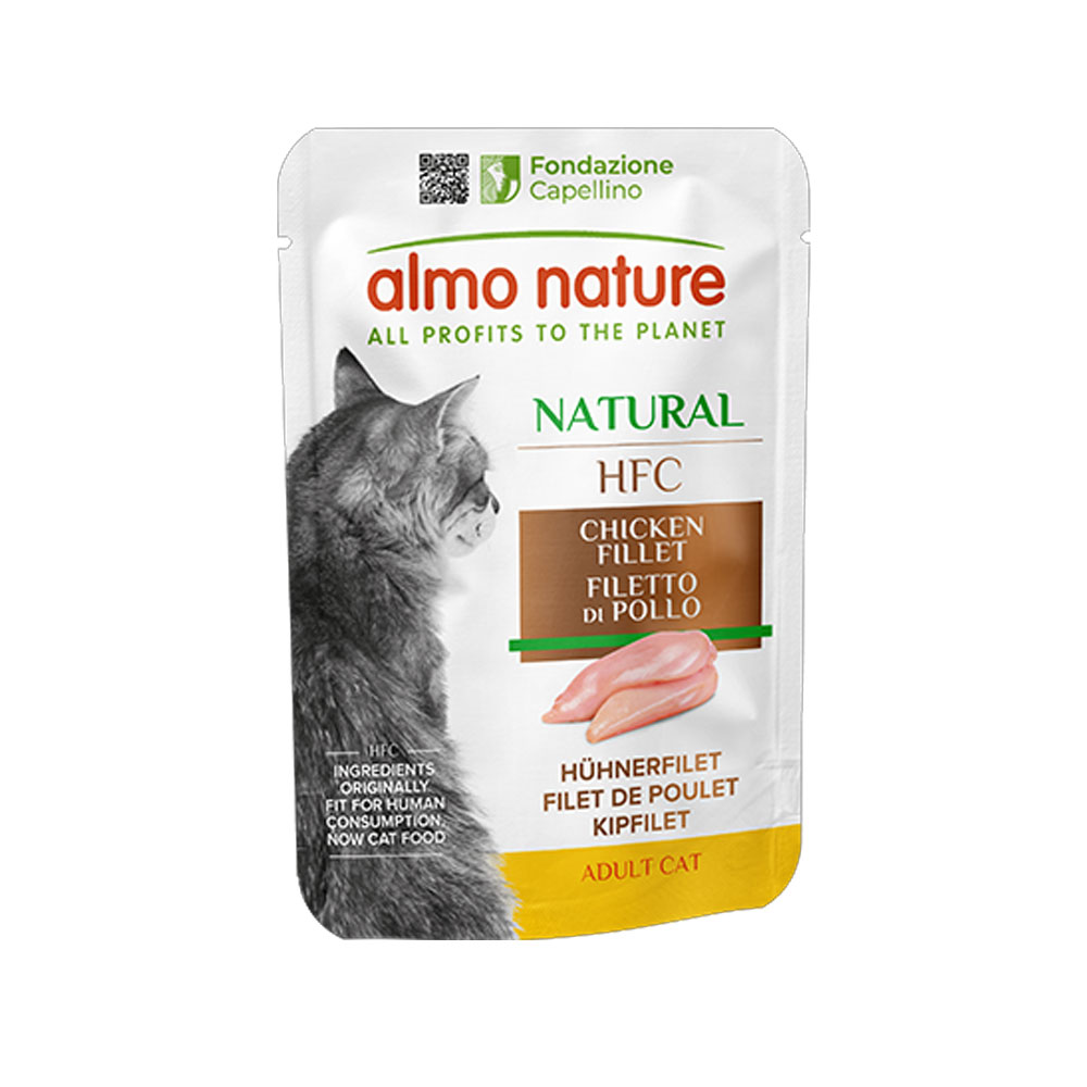【お得☺︎】アルモネイチャー　チキンフィレのご馳走55g×30パウチ★キャットフード 猫】almo nature アルモネイチャー クラシックパウチ HFCチキンフィレ