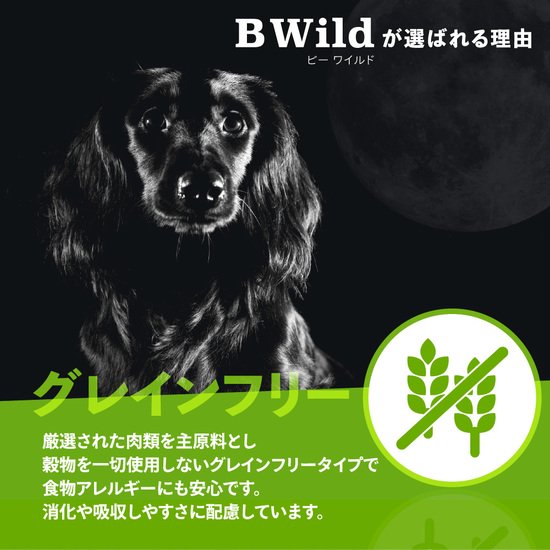 犬】【Bwild】アンチョビwithポテト＆エンドウ豆(グレインフリー)3kg