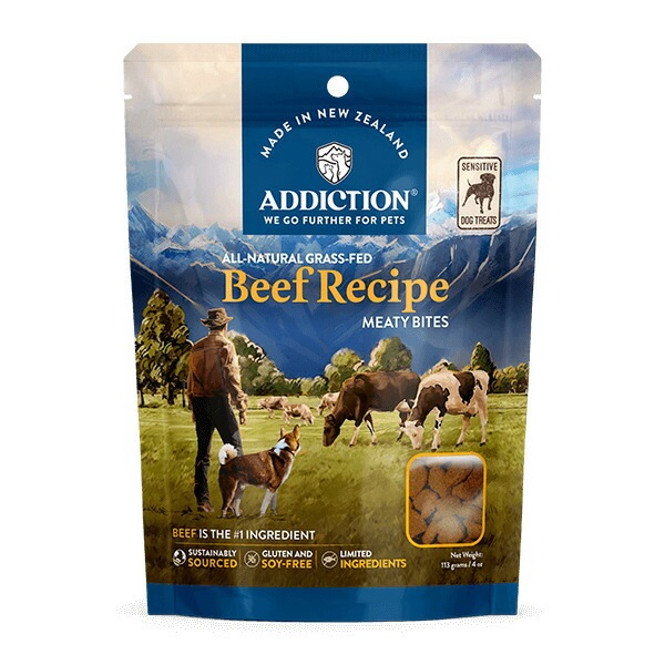 犬】ADDICTION アディクション MEATY BITES ミーティーバイツ Beef