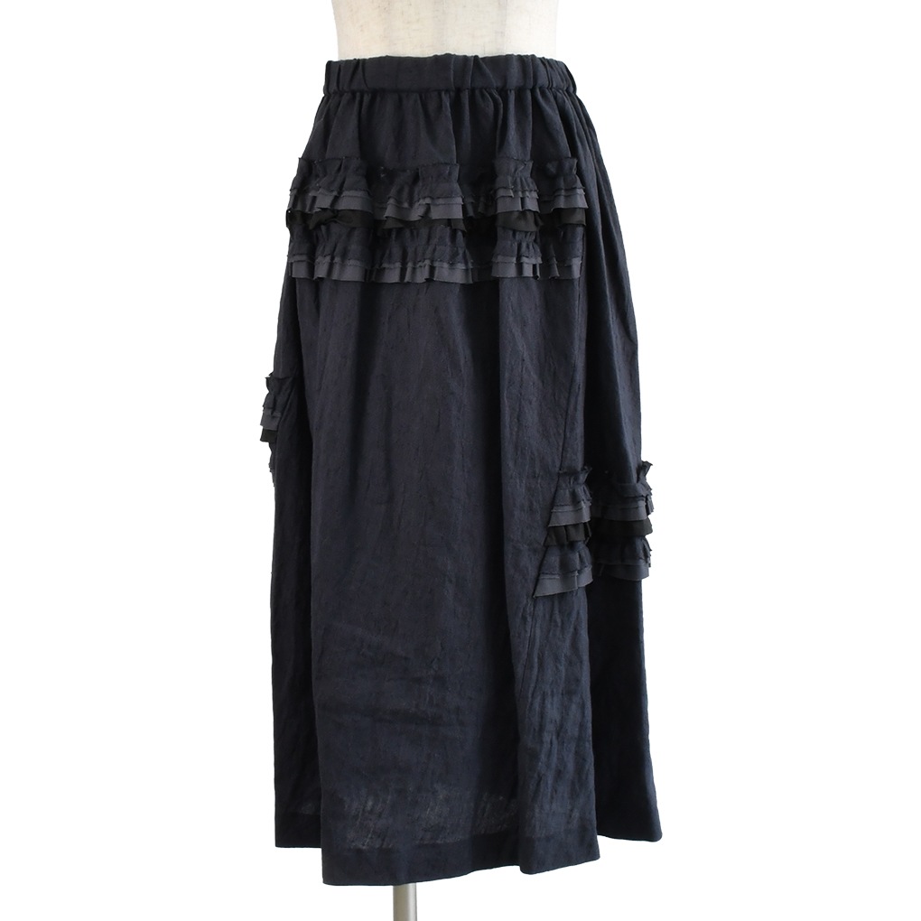 切替フリル付きスカート / Paneled Frill Skirt