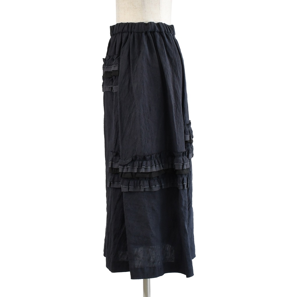 切替フリル付きスカート / Paneled Frill Skirt