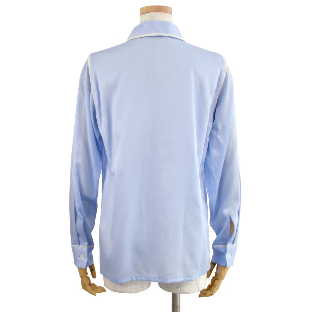 パイピングシャツ－サテン