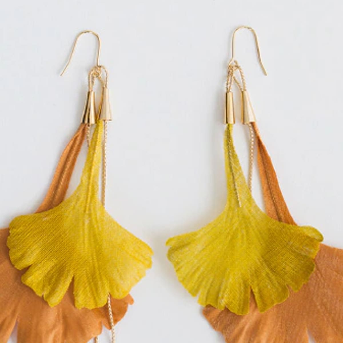 イチョウピアス・イヤリング / Ginkgo Biloba Earrings