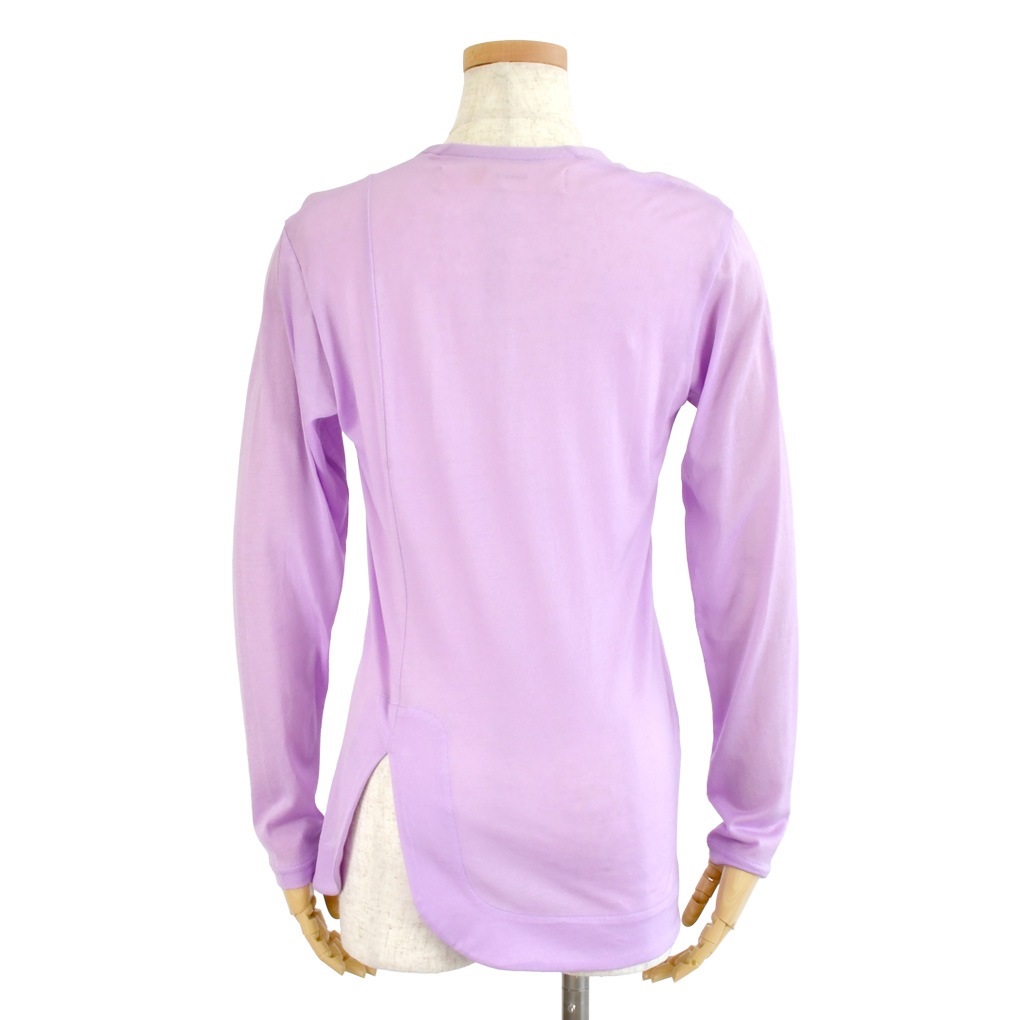 後スリット長袖Ｔ