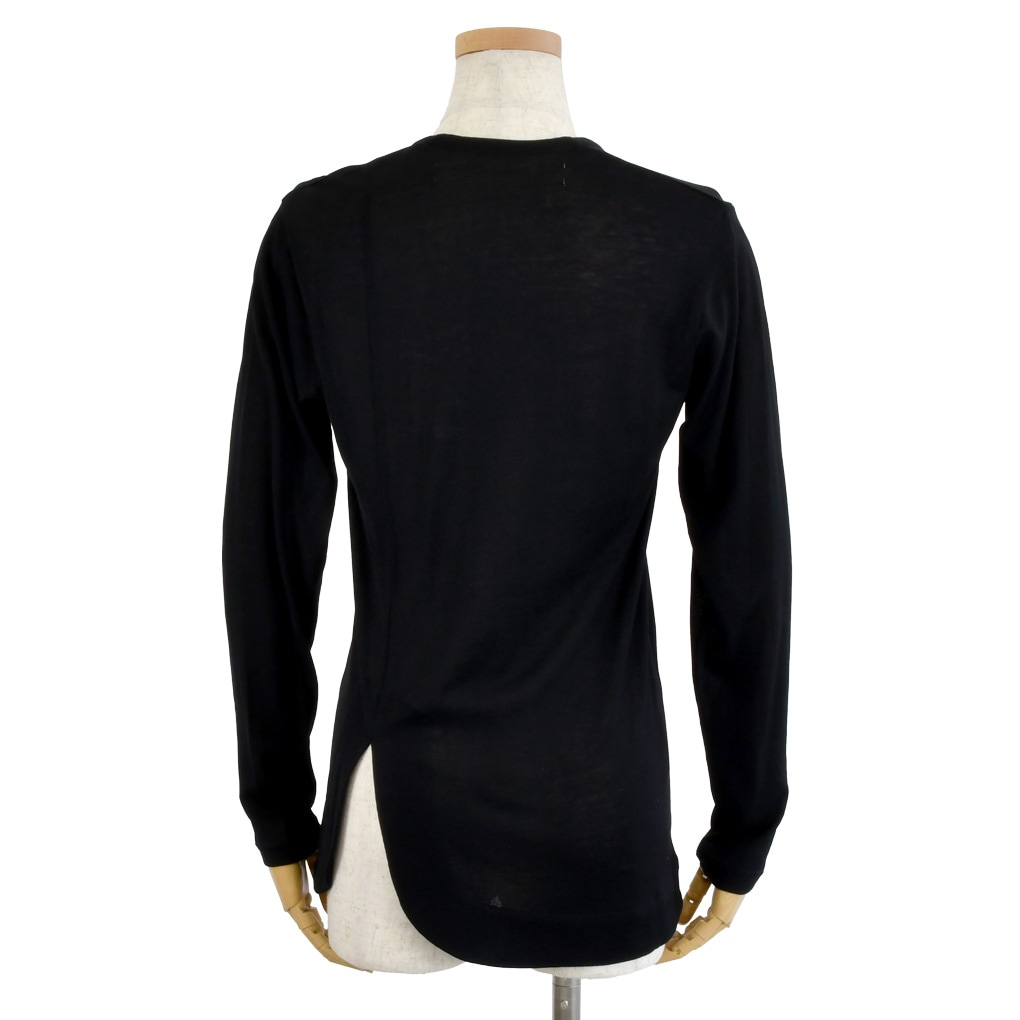 後スリット長袖Ｔ