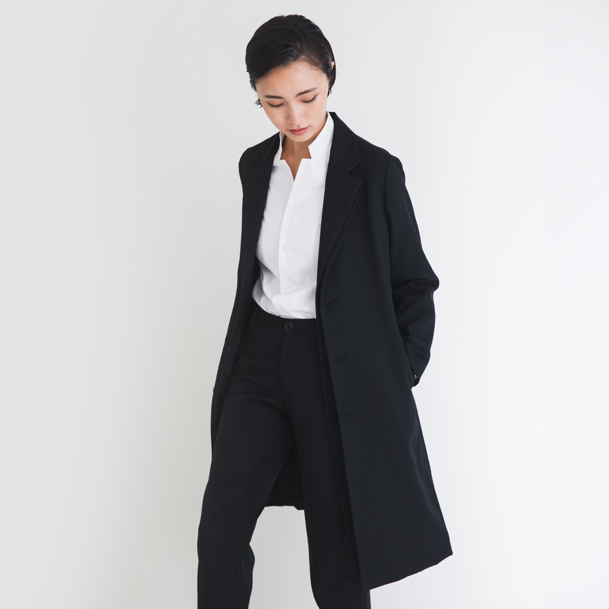 二重ラペルコート / Double Lapel Coat | ITEM,COAT | matohu online shop