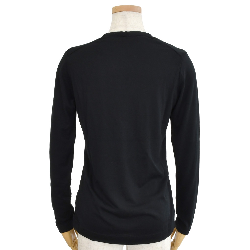 変り衿ぐり長袖Ｔ－天竺